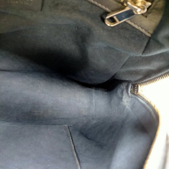 Gucci BackPack Bag Navy Blue PVC 880-061225 - Picture 9 of 13